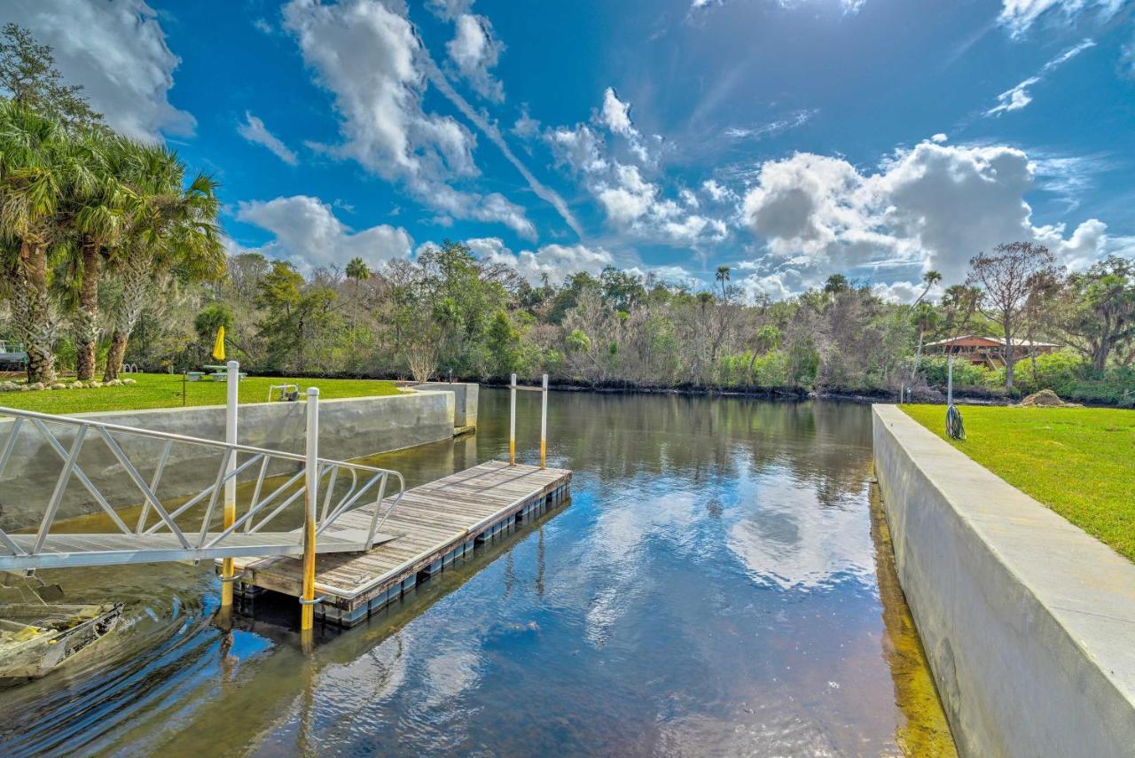 Withlacoochee River House With Dock And Kayaks! Yankeetown Extérieur photo