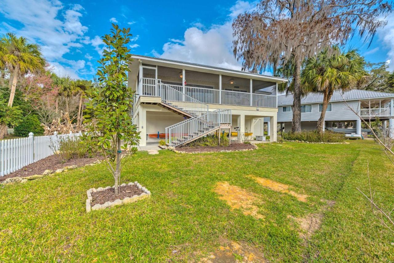 Withlacoochee River House With Dock And Kayaks! Yankeetown Extérieur photo