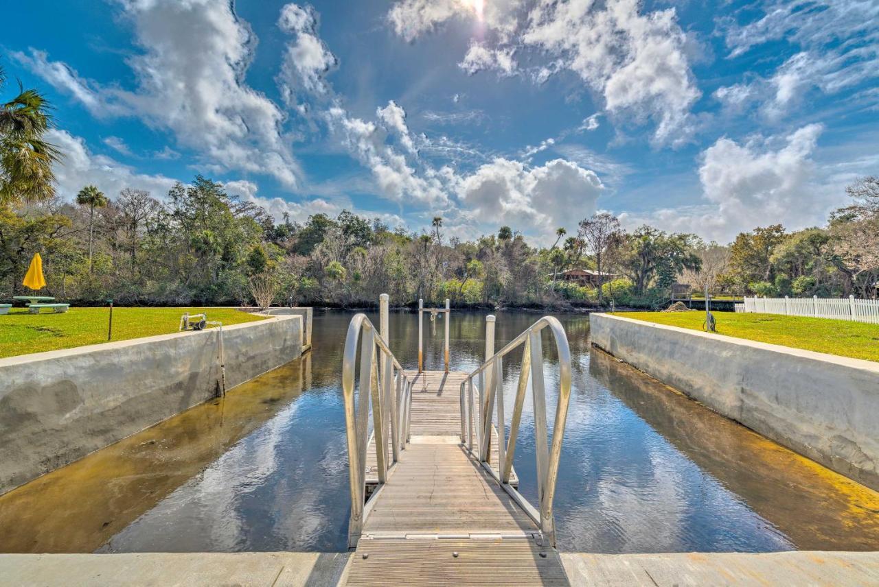 Withlacoochee River House With Dock And Kayaks! Yankeetown Extérieur photo